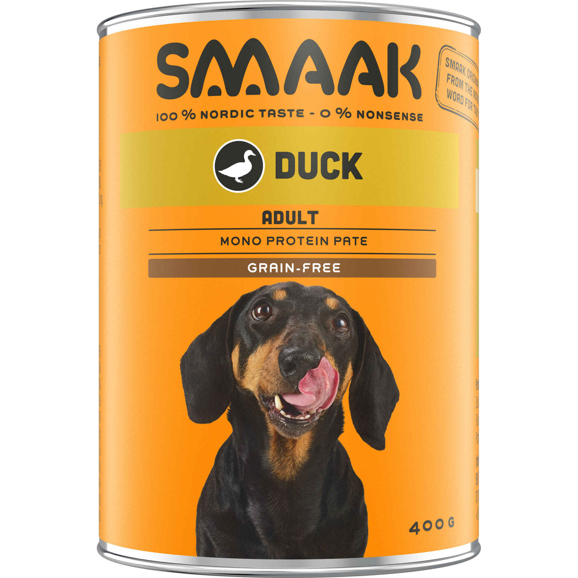 Comida Húmida para Cão Adulto Sem Cereais Pato Lata