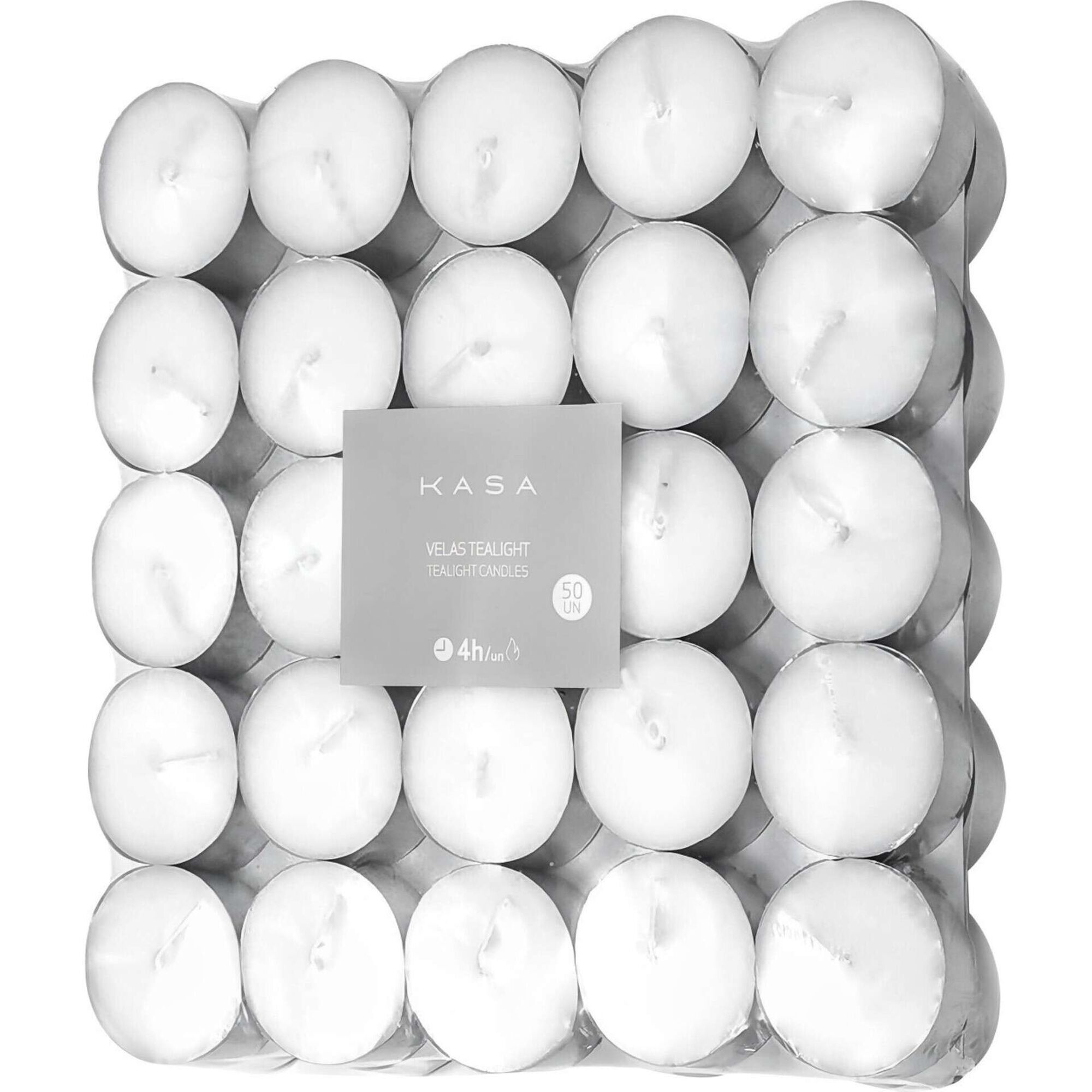Conjunto 50 Velas Tealights
