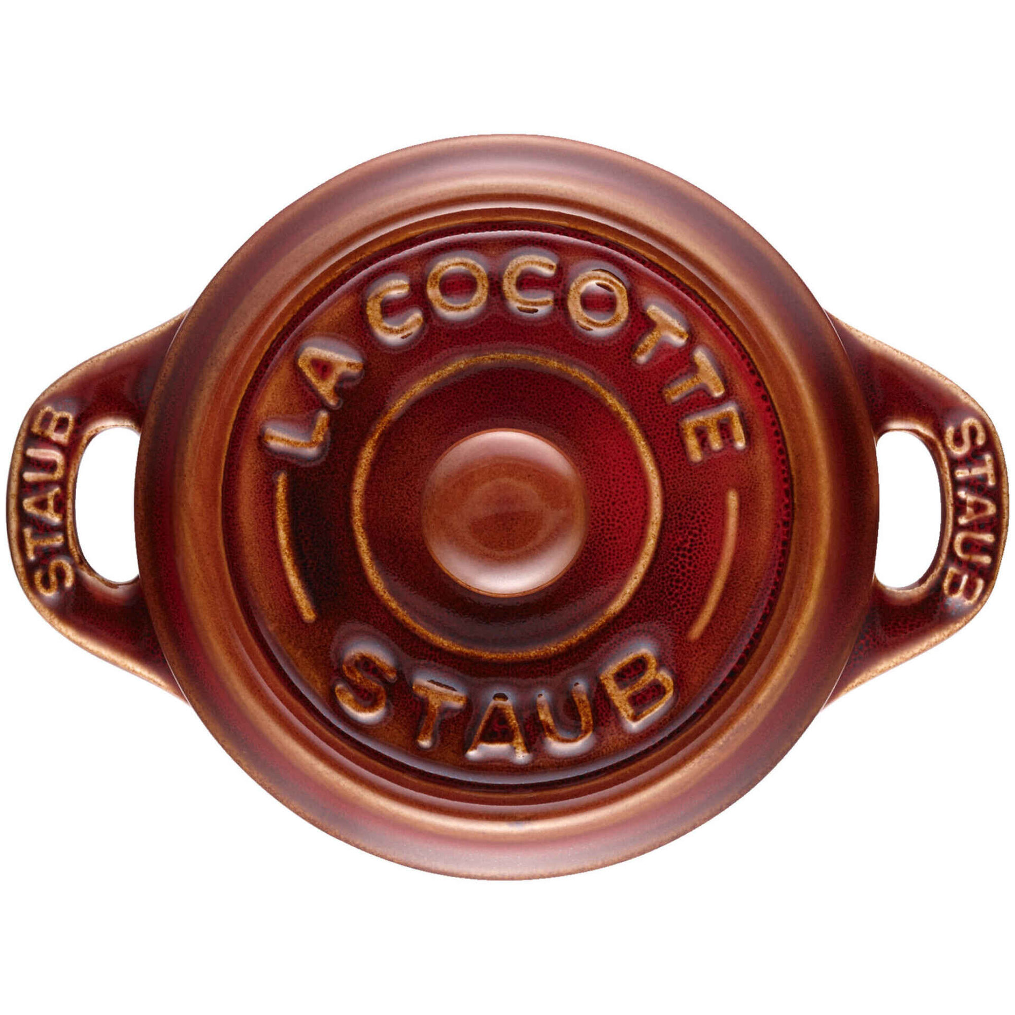 Ca&ccedil;arola Redondo Cer&acirc;mica 10cm Cobre Staub