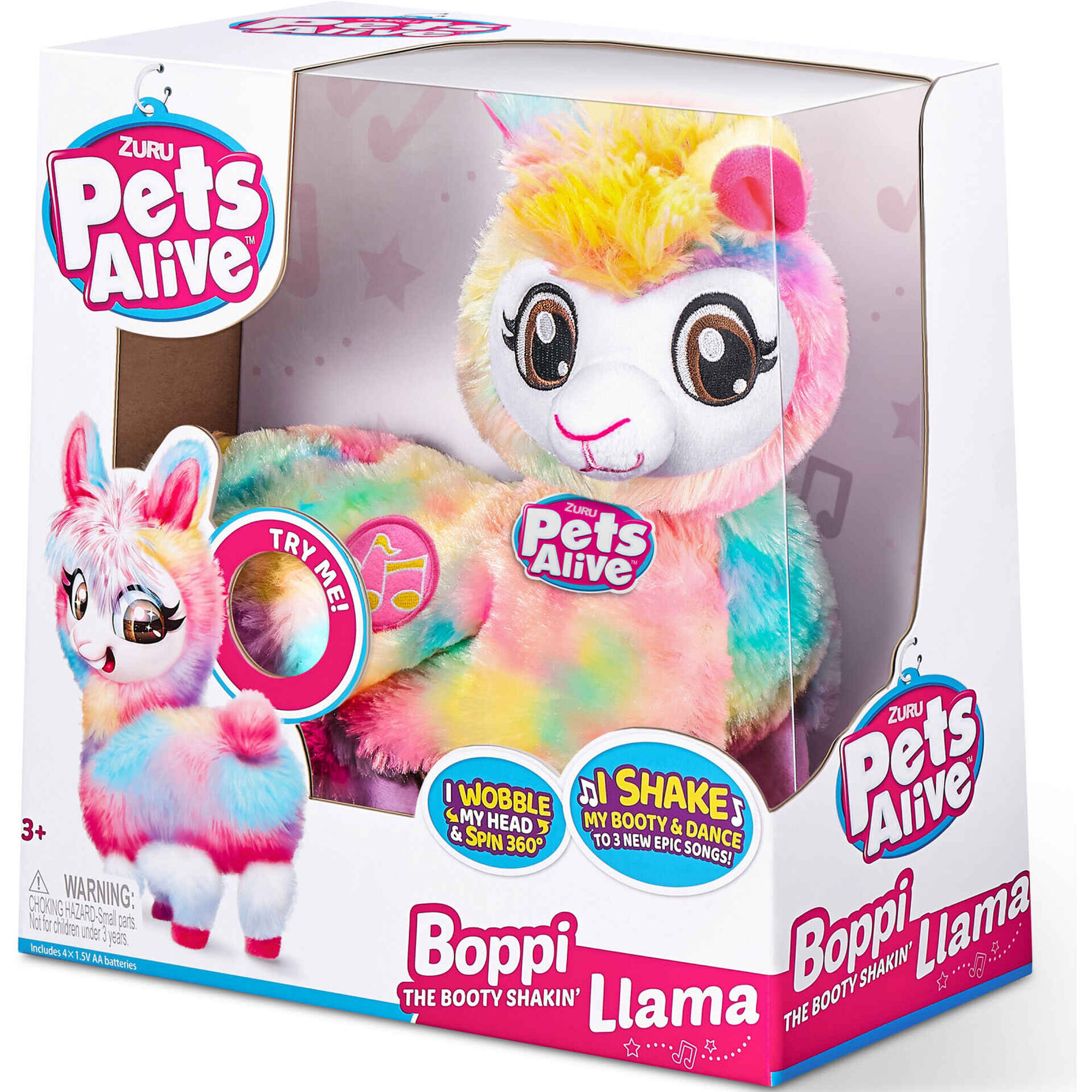 Peluche Rainbow Llama