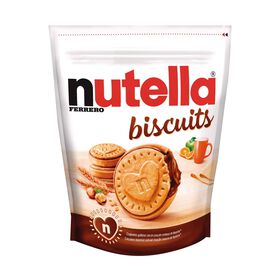 Bolachas Recheadas com Chocolate e Avel&atilde;s Nutella