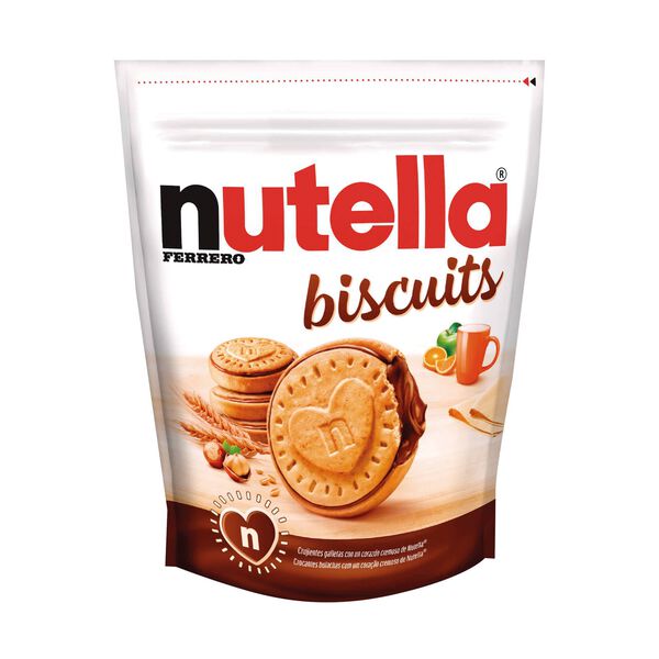 Bolachas Recheadas com Chocolate e Avelãs Nutella