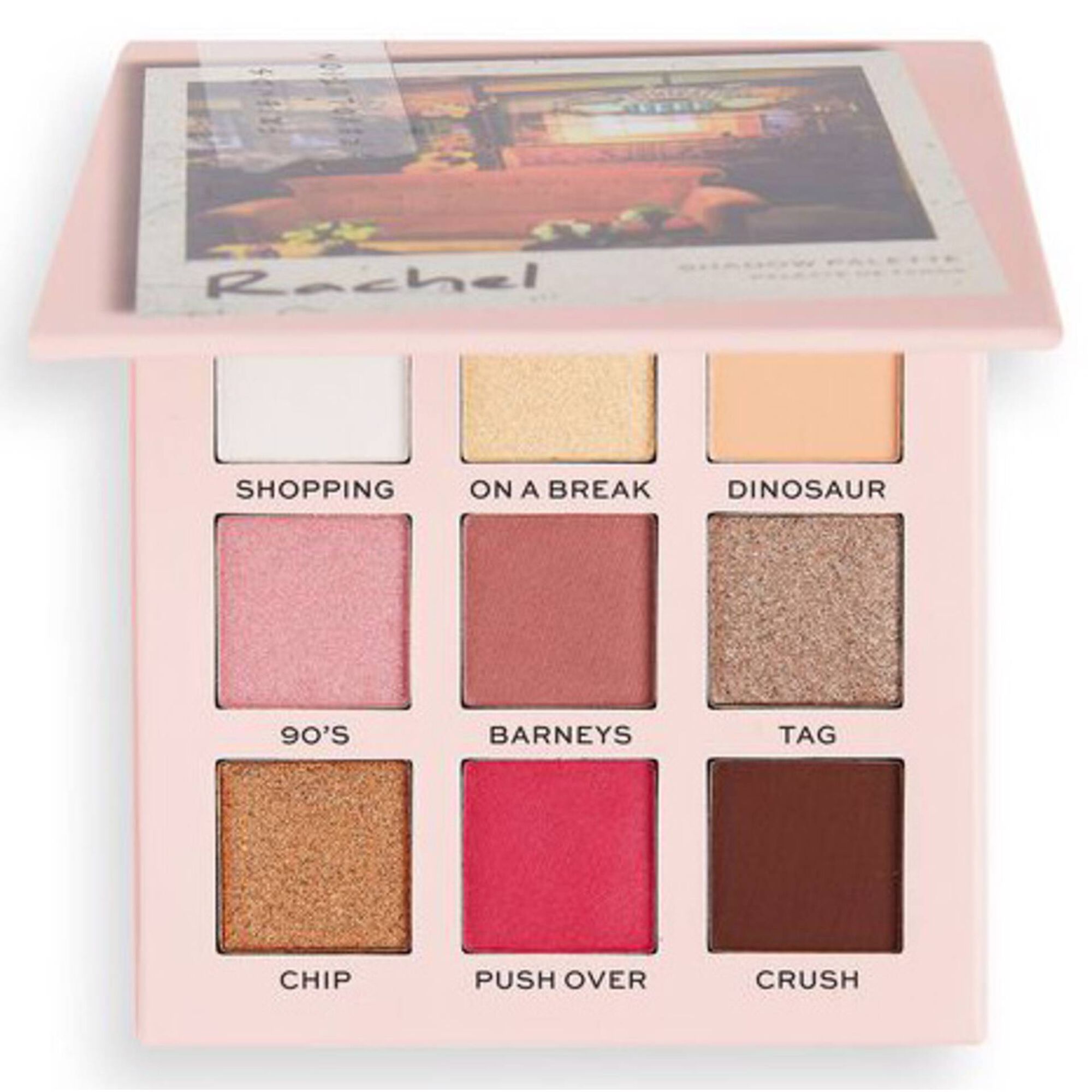 Palete de Sombras de Olhos Revolution x Friends Rachel