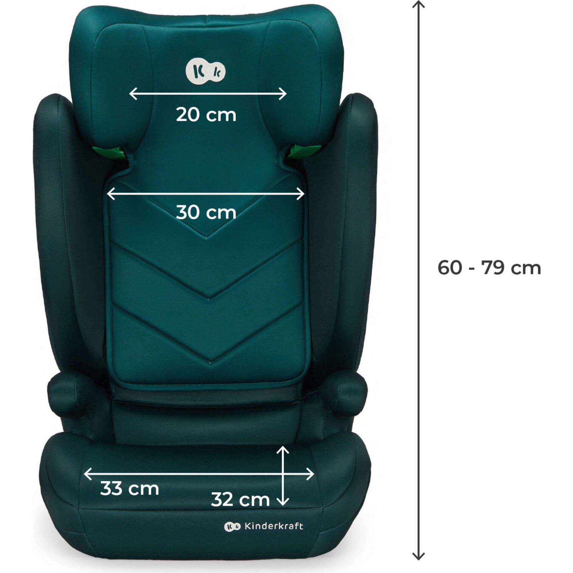 Cadeira Auto I-Size 100-150cm I-Spark Verde Kinderkraft