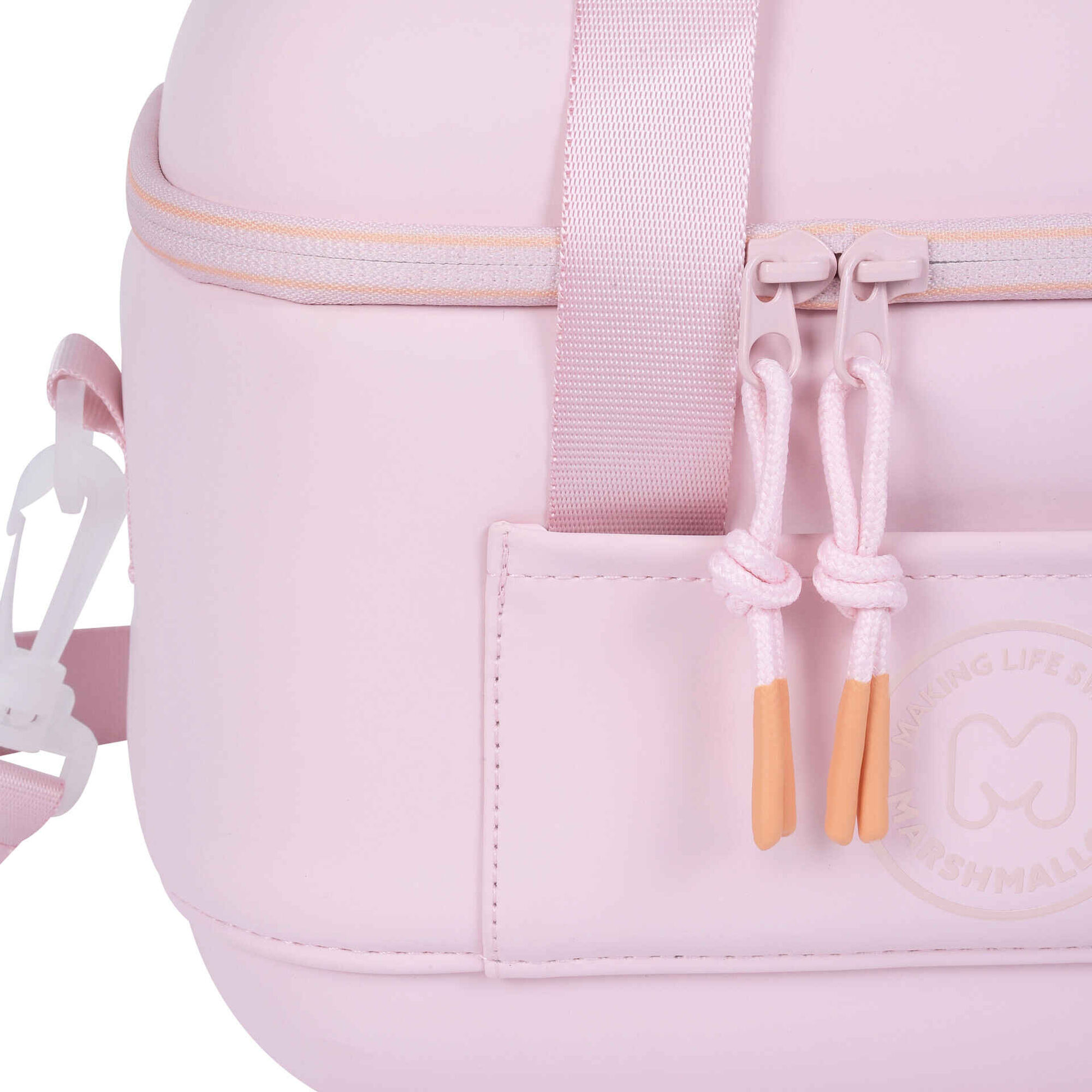 Lancheira T&eacute;rmica Semi-R&iacute;gida Rosa Marshmallow