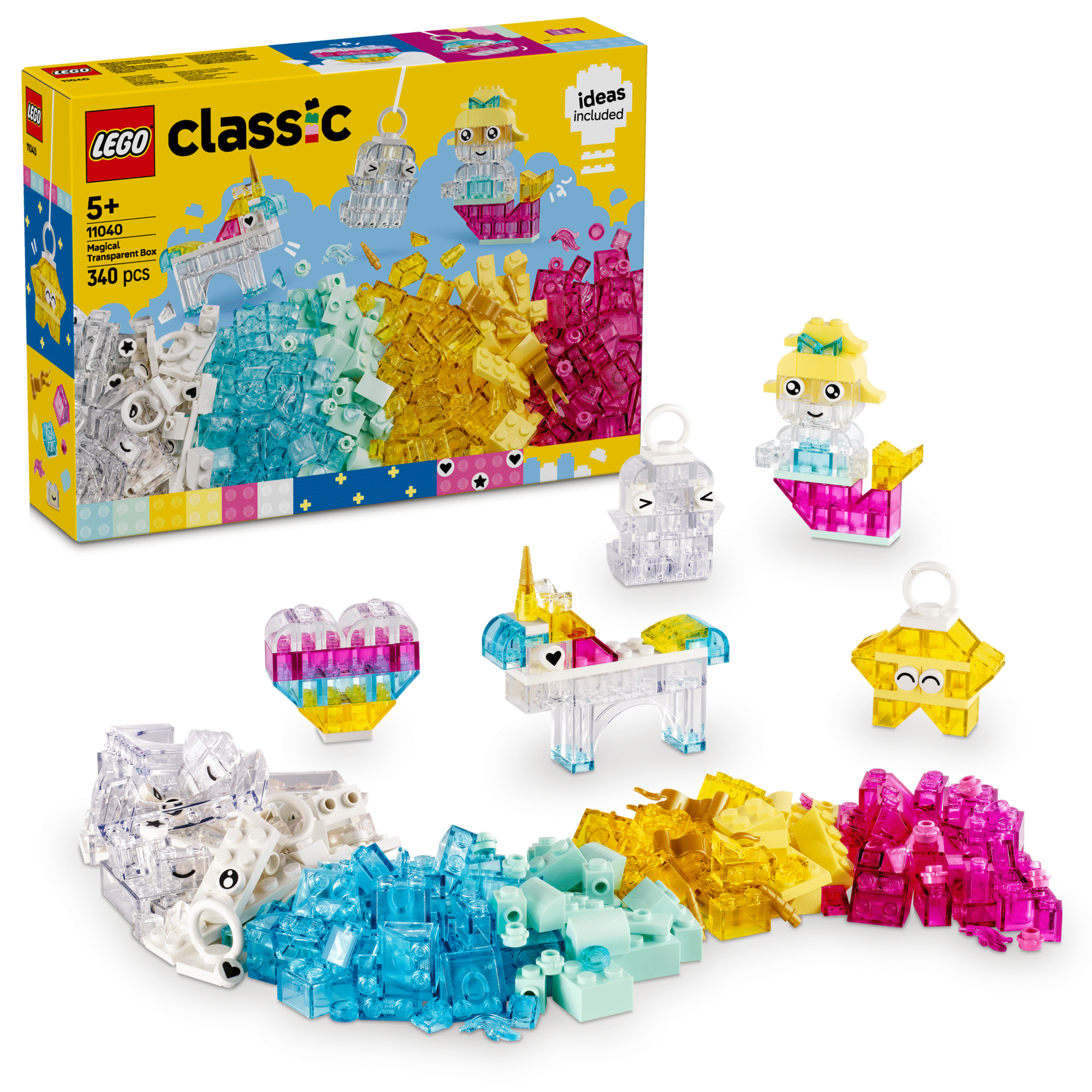 LEGO Classic - Caixa Transparente M&aacute;gica - 11040
