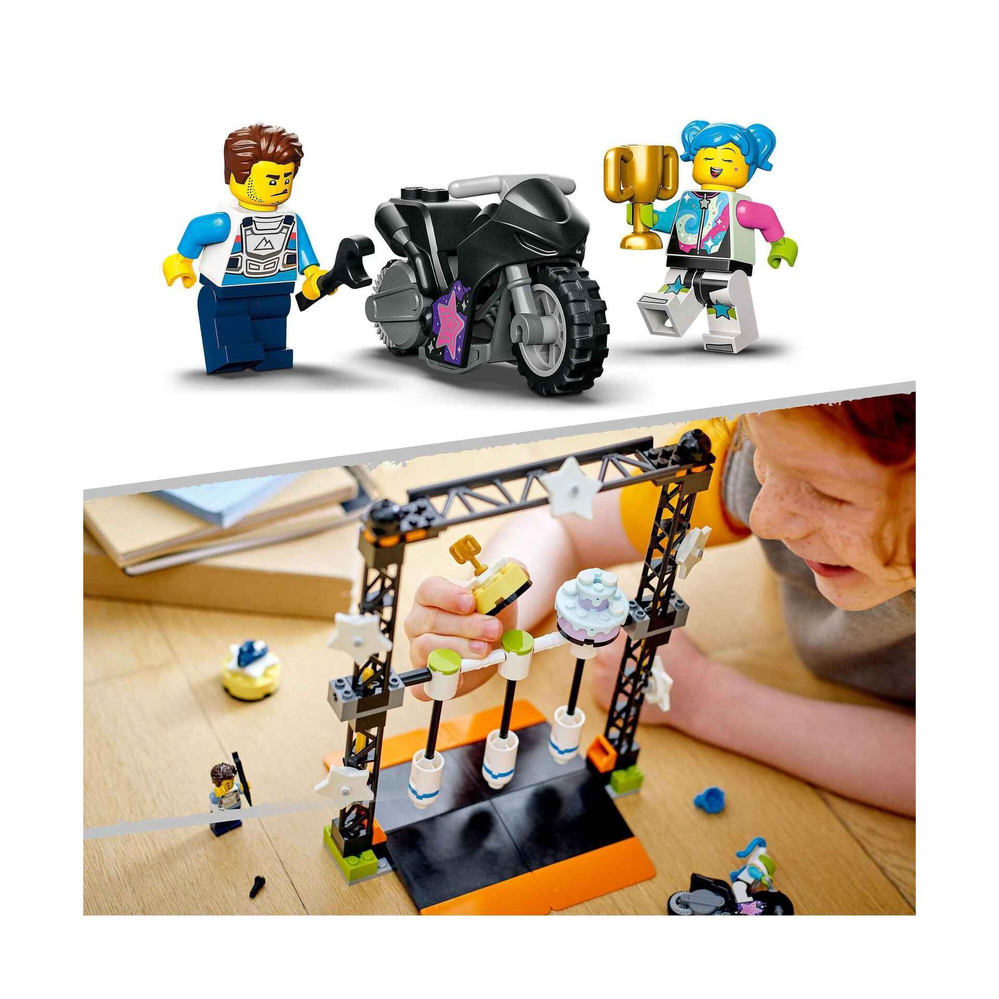 O Desafio Acrobático Derrubador - 60341 O Desafio Acrobático Derrubador - 60341