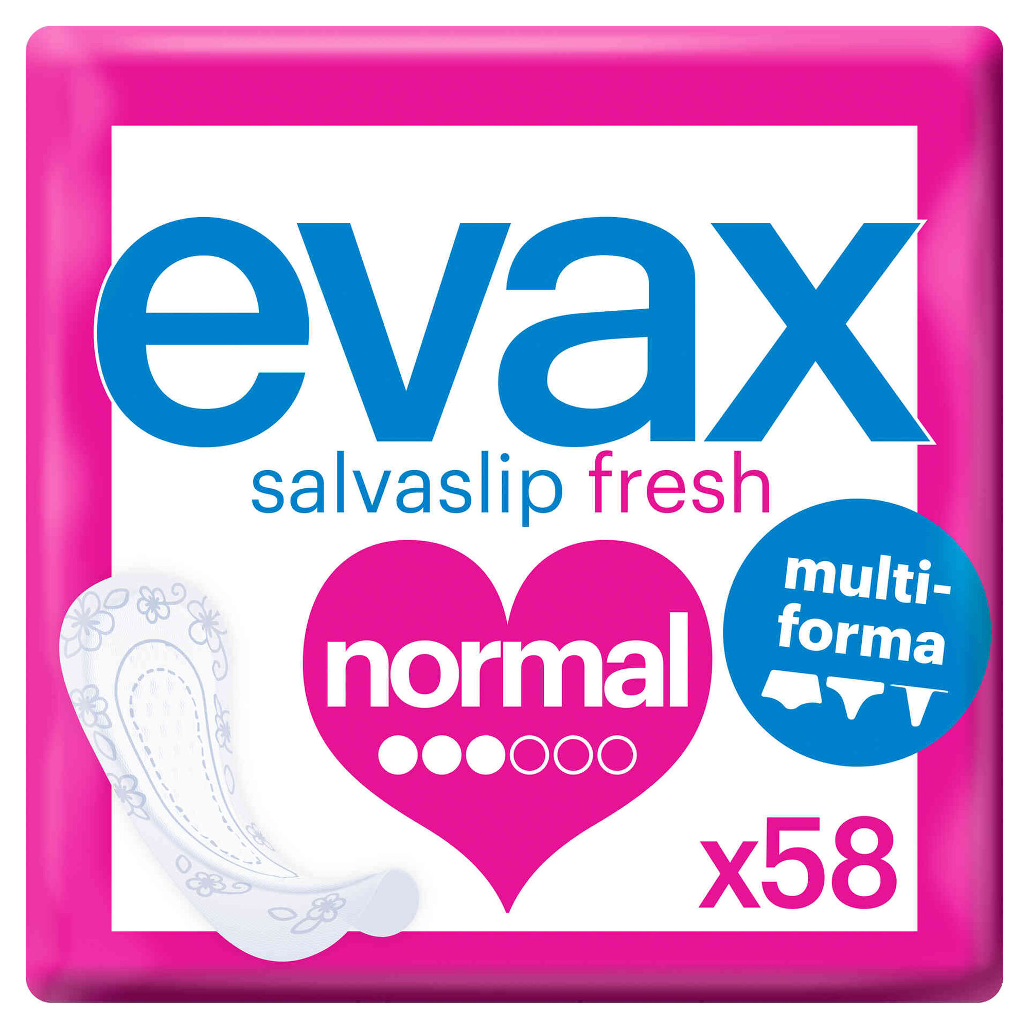 Pensos Diários Salvaslip Adaptáveis