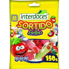 Gomas Brilho Sortido sem Glúten