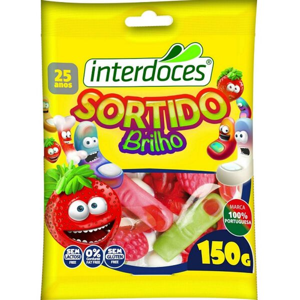 Gomas Brilho Sortido sem Glúten Interdoces