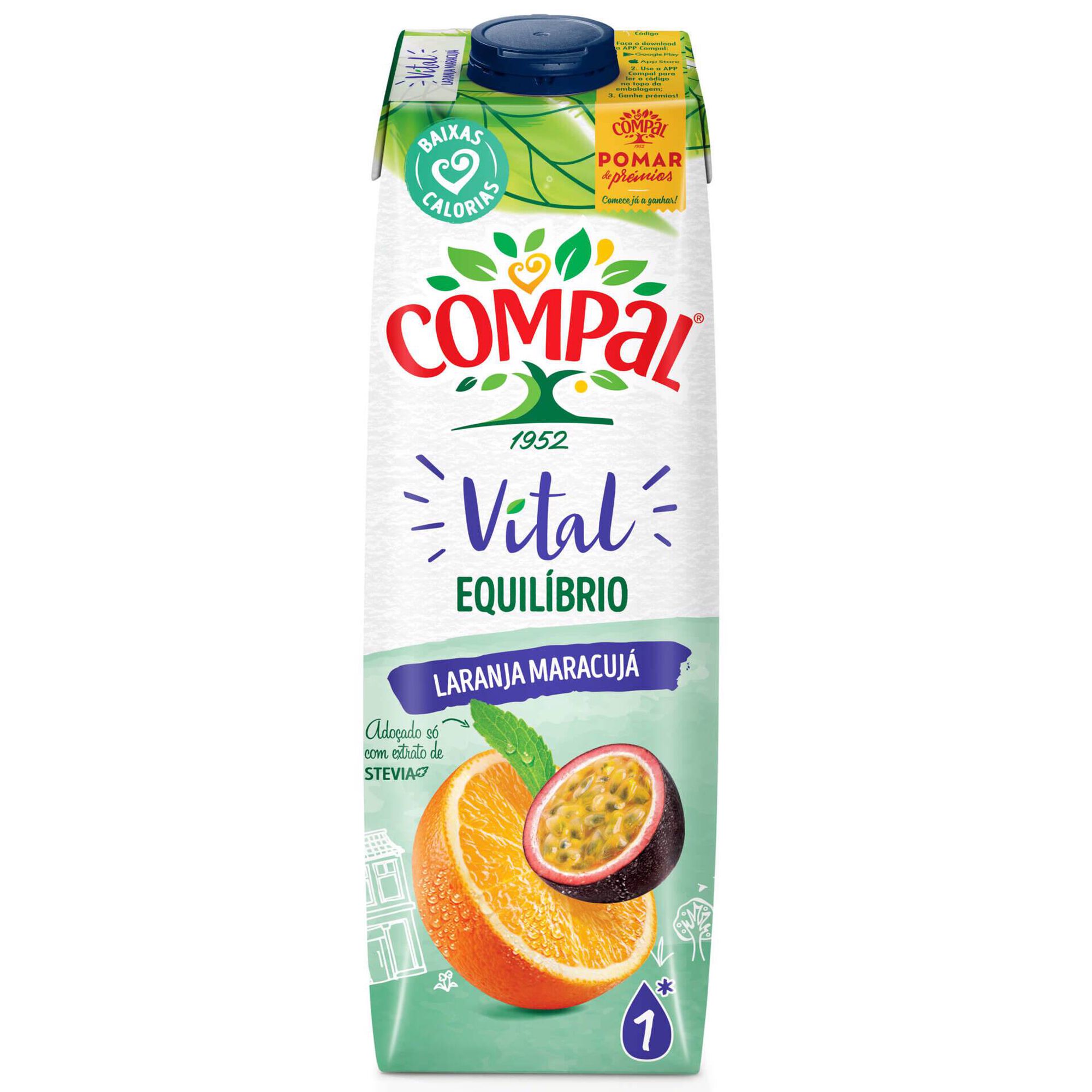 Néctar Laranja e Maracujá com Stevia