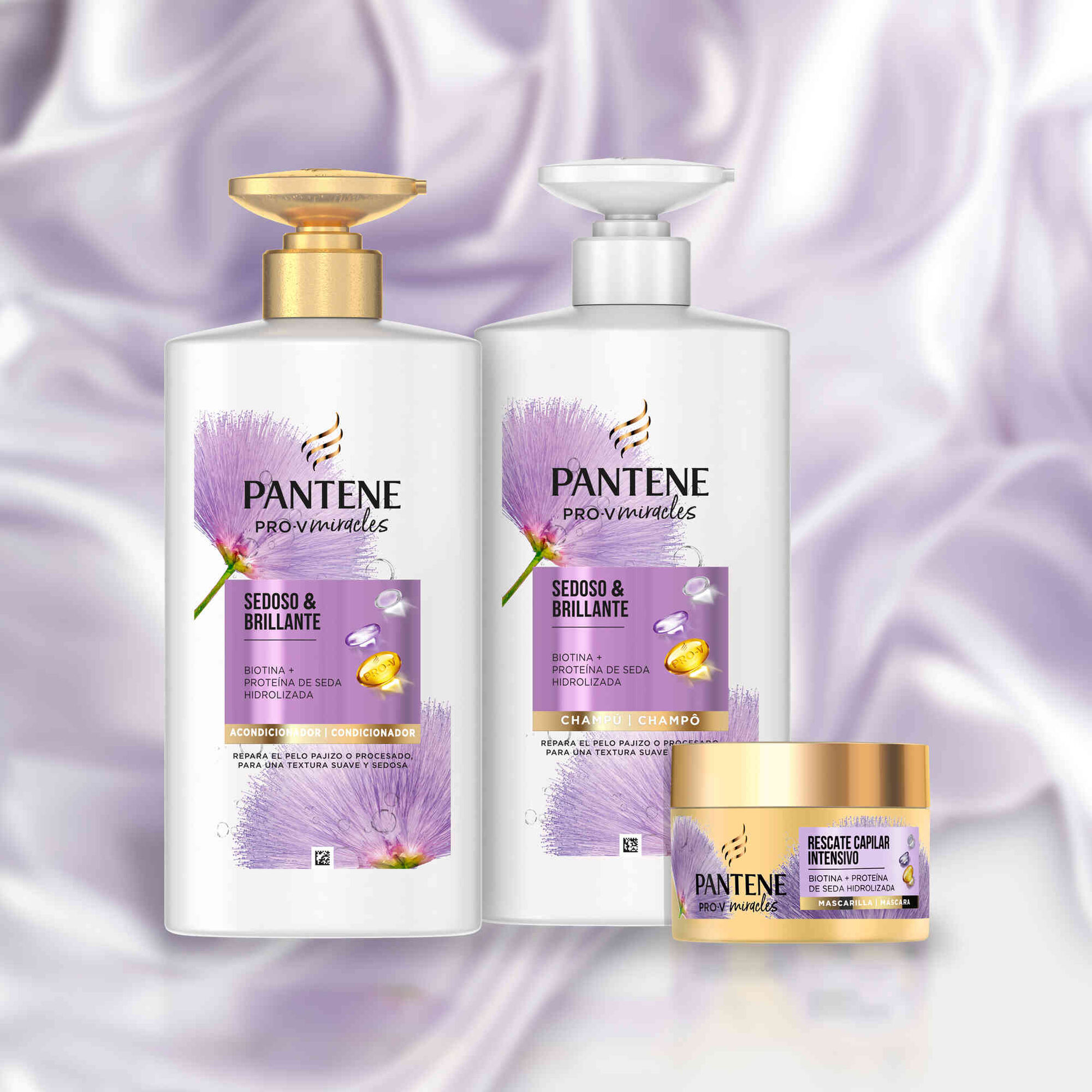 Rotina Cabelo Pro-V Miracles Sedoso e Brilhante Rotina Cabelo Pro-V Miracles Sedoso e Brilhante