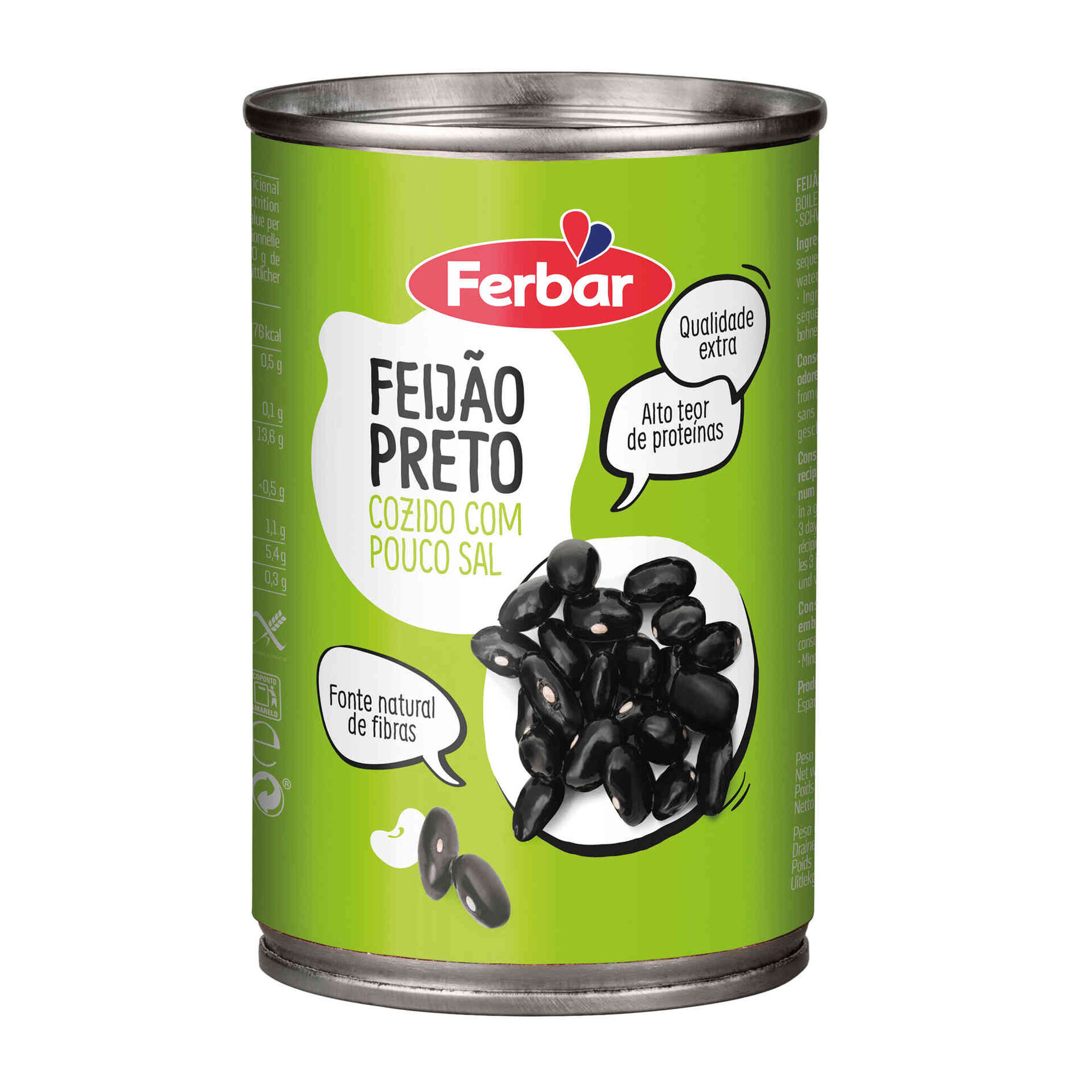 Feijão Preto Cozido