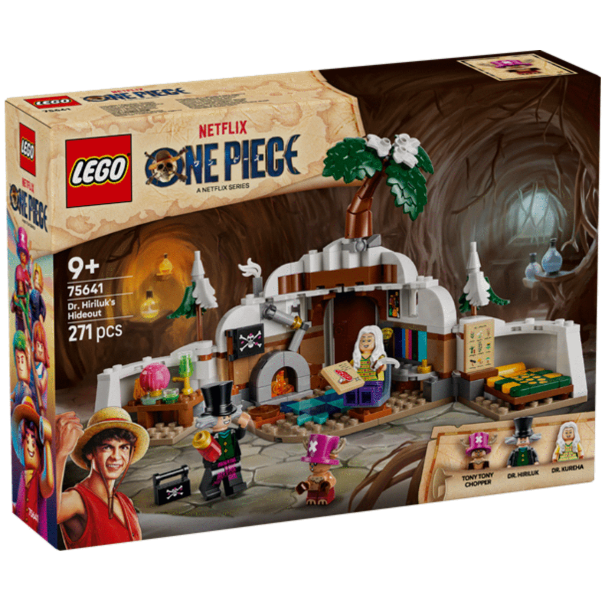 LEGO One Piece - Esconderijo do Dr. Hiriluk - 75641
