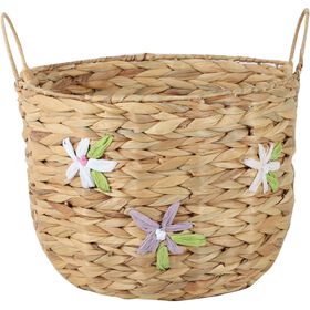 Cesto Flores Redondo 27cm com Asas