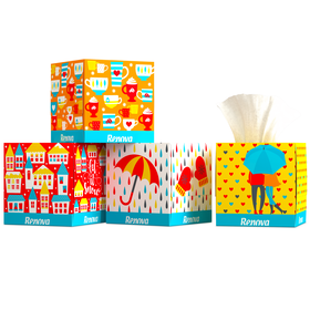 Len&ccedil;os Faciais Design Sazonais Renova