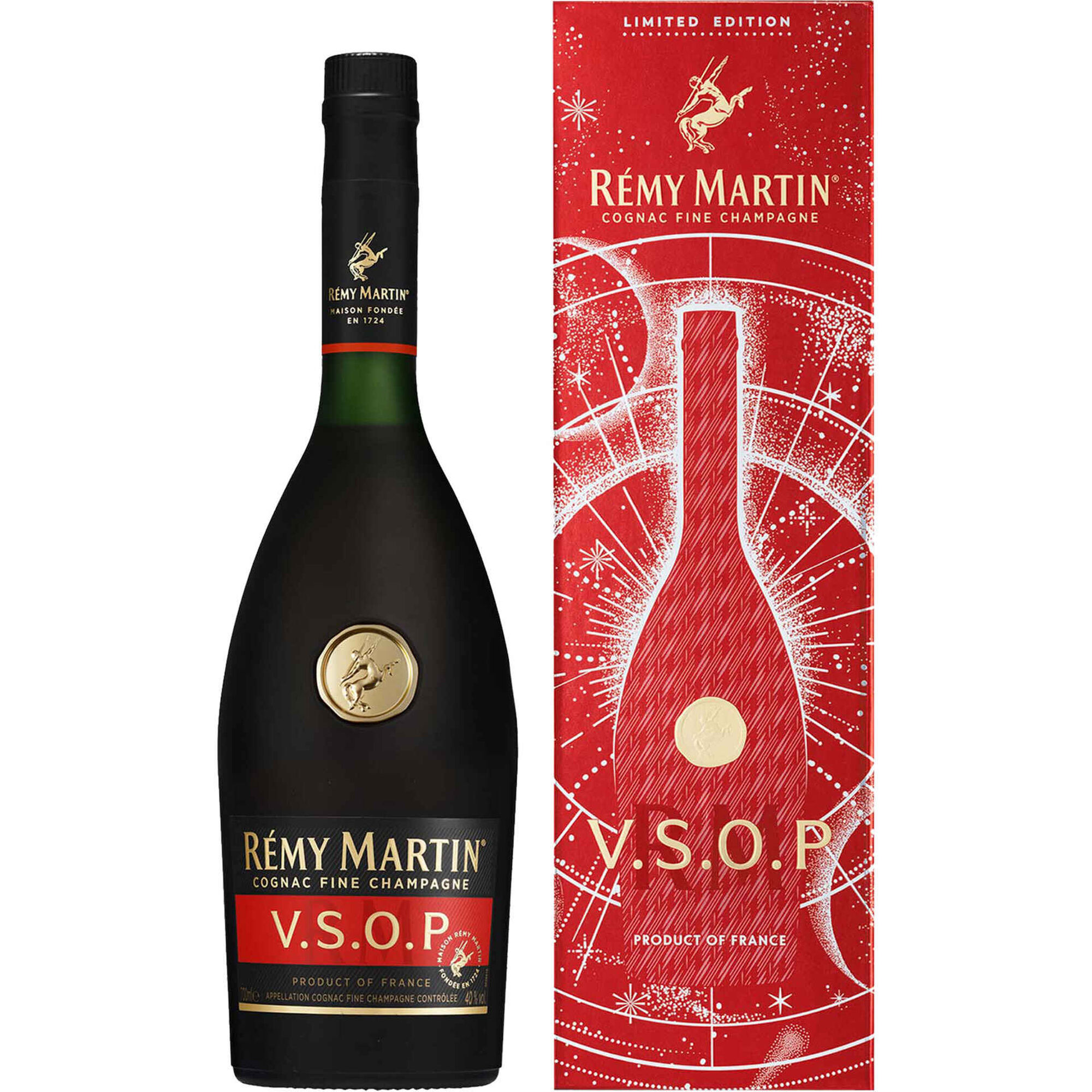 Cognac R&eacute;my Martin V.S.O.P. com Estojo