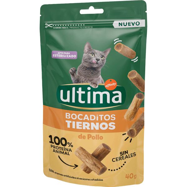 Snack para Gato Adulto Frango Affinity Ultima Nature