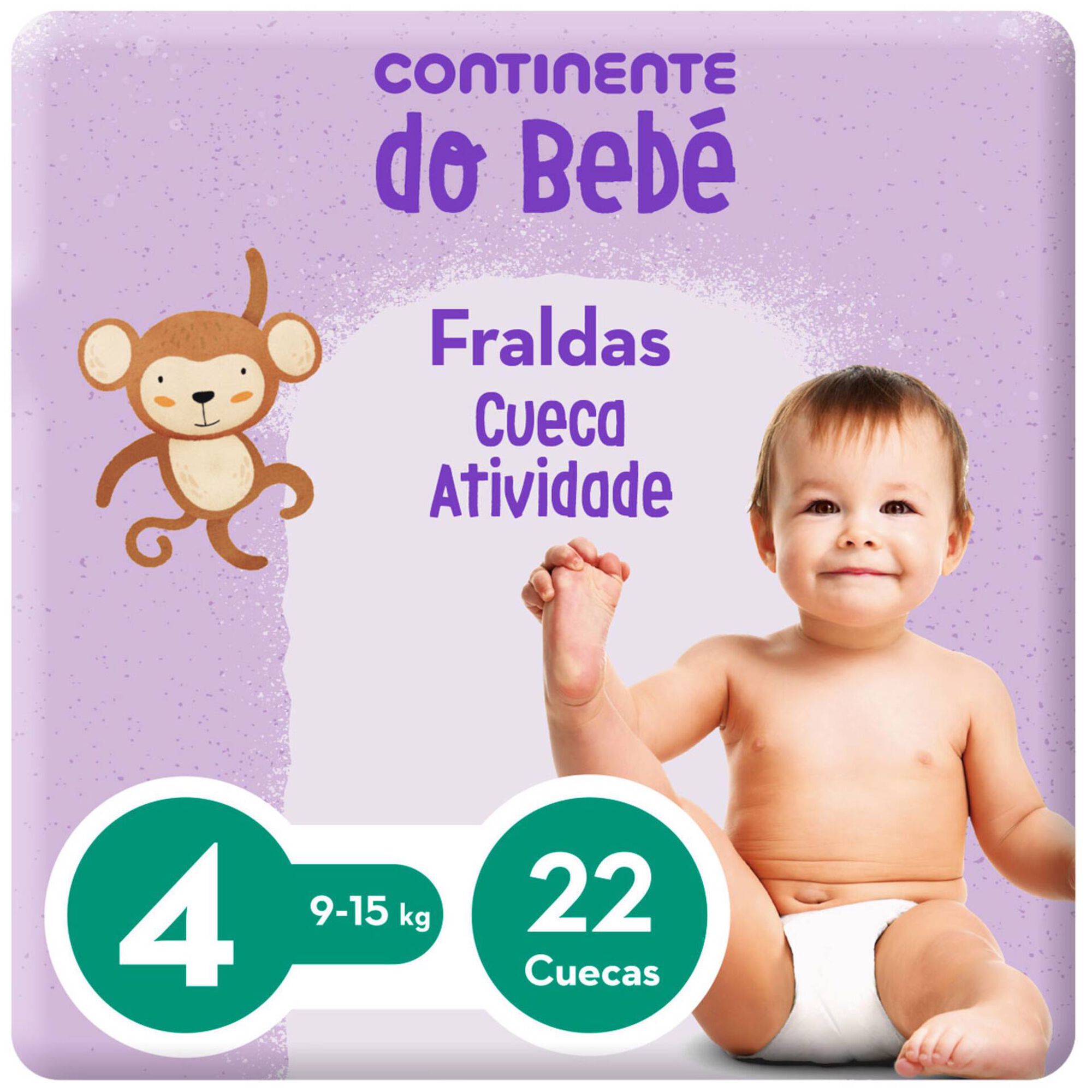 Fraldas Cueca Atividade 9-15kg T4 Fraldas Cueca Atividade 9-15kg T4
