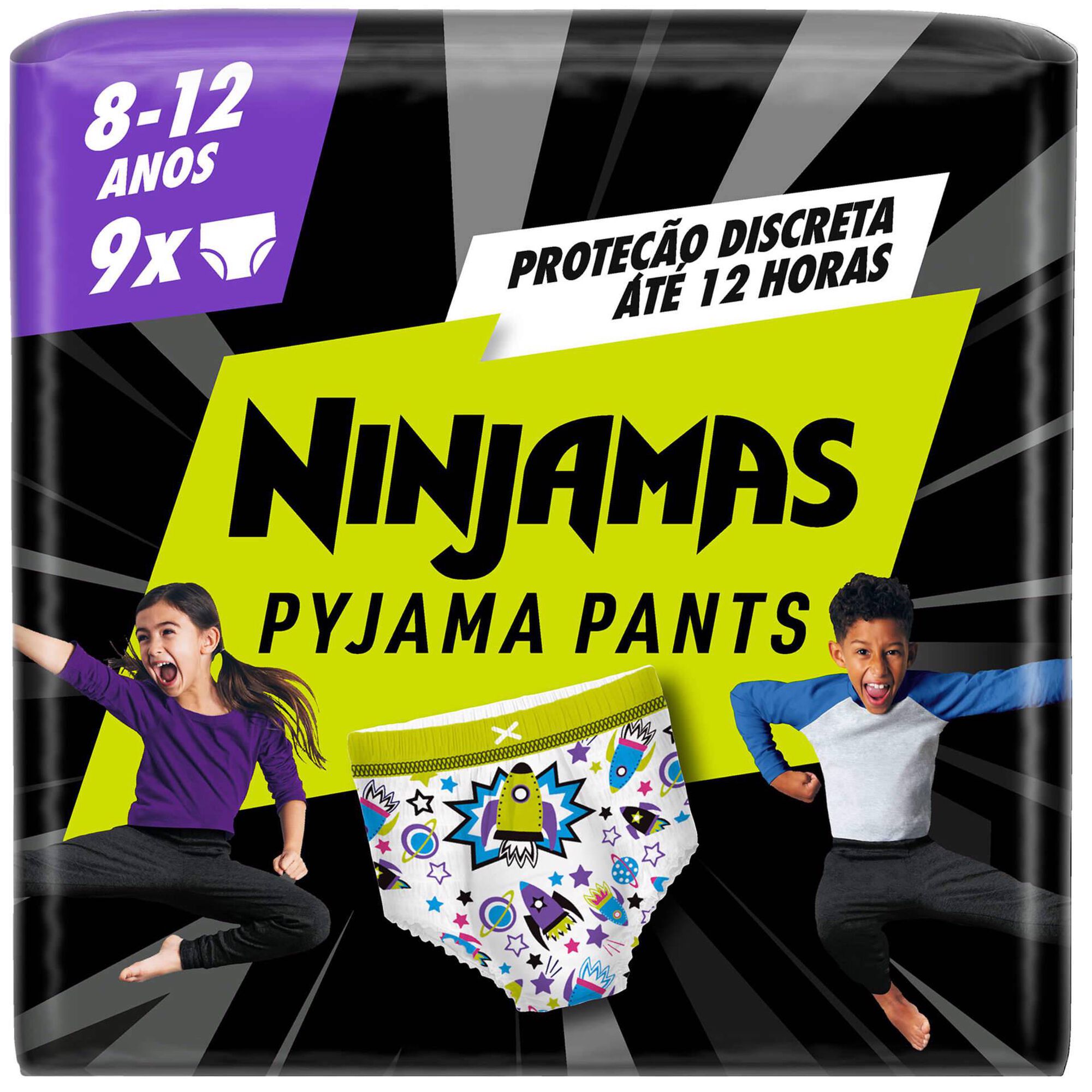 Fraldas Ninjamas Foguetão 27-43kg T8