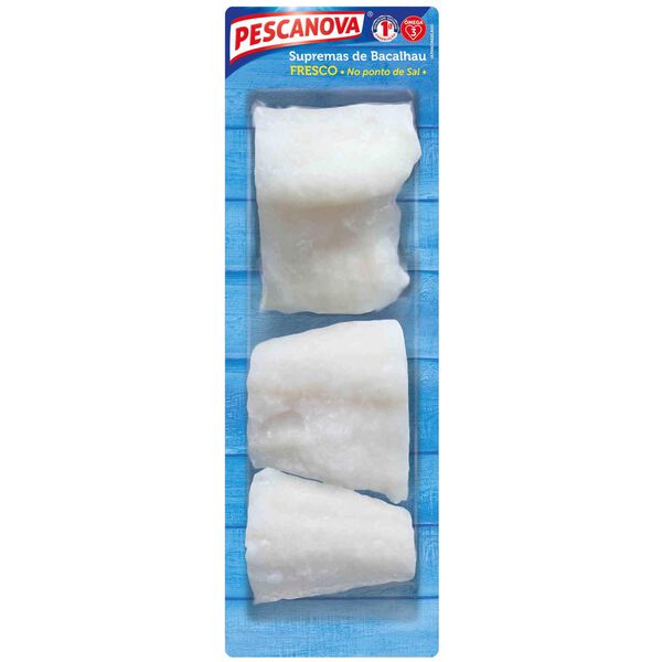 Supremas de Bacalhau Ultracongeladas Pescanova