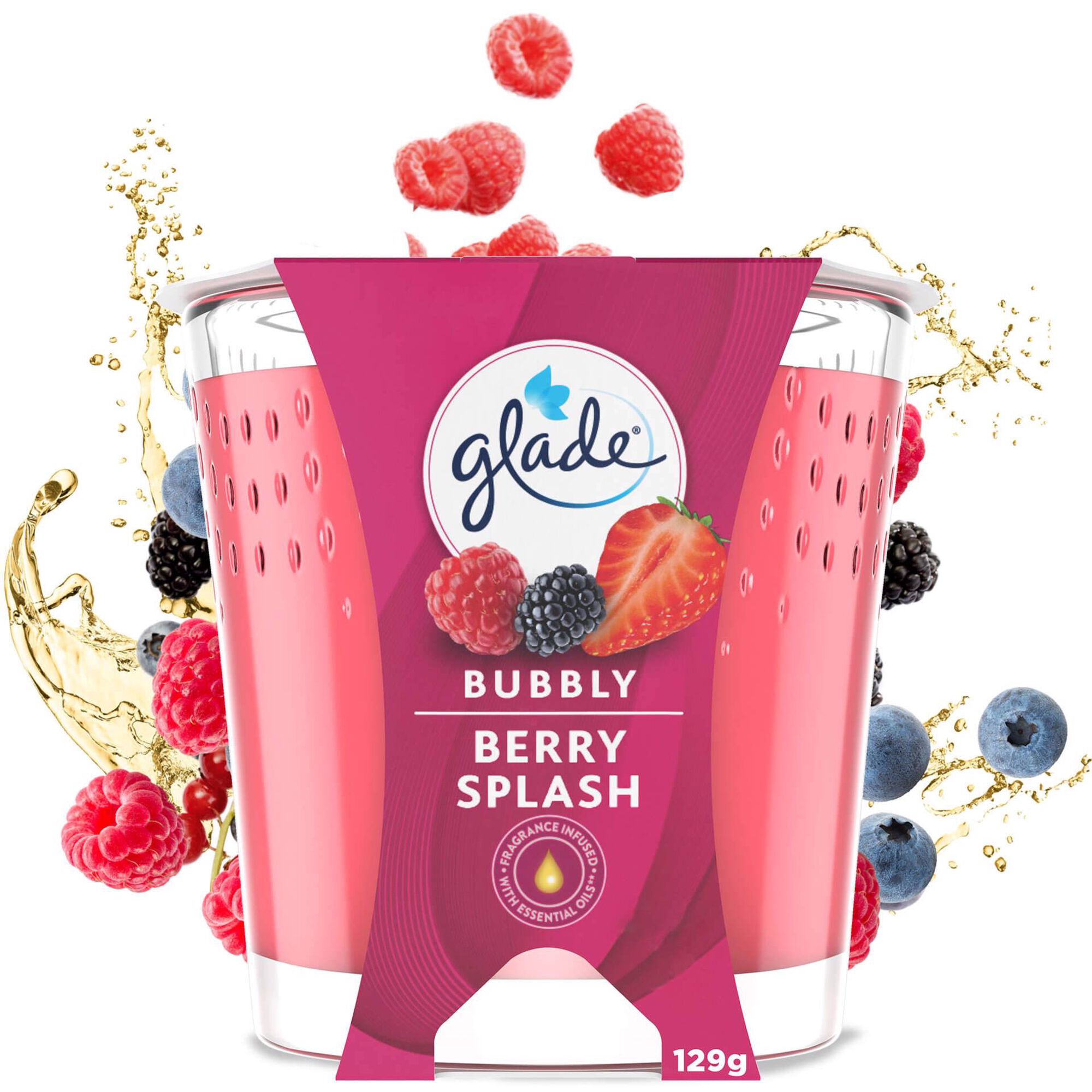 Ambientador Vela Berry Splash