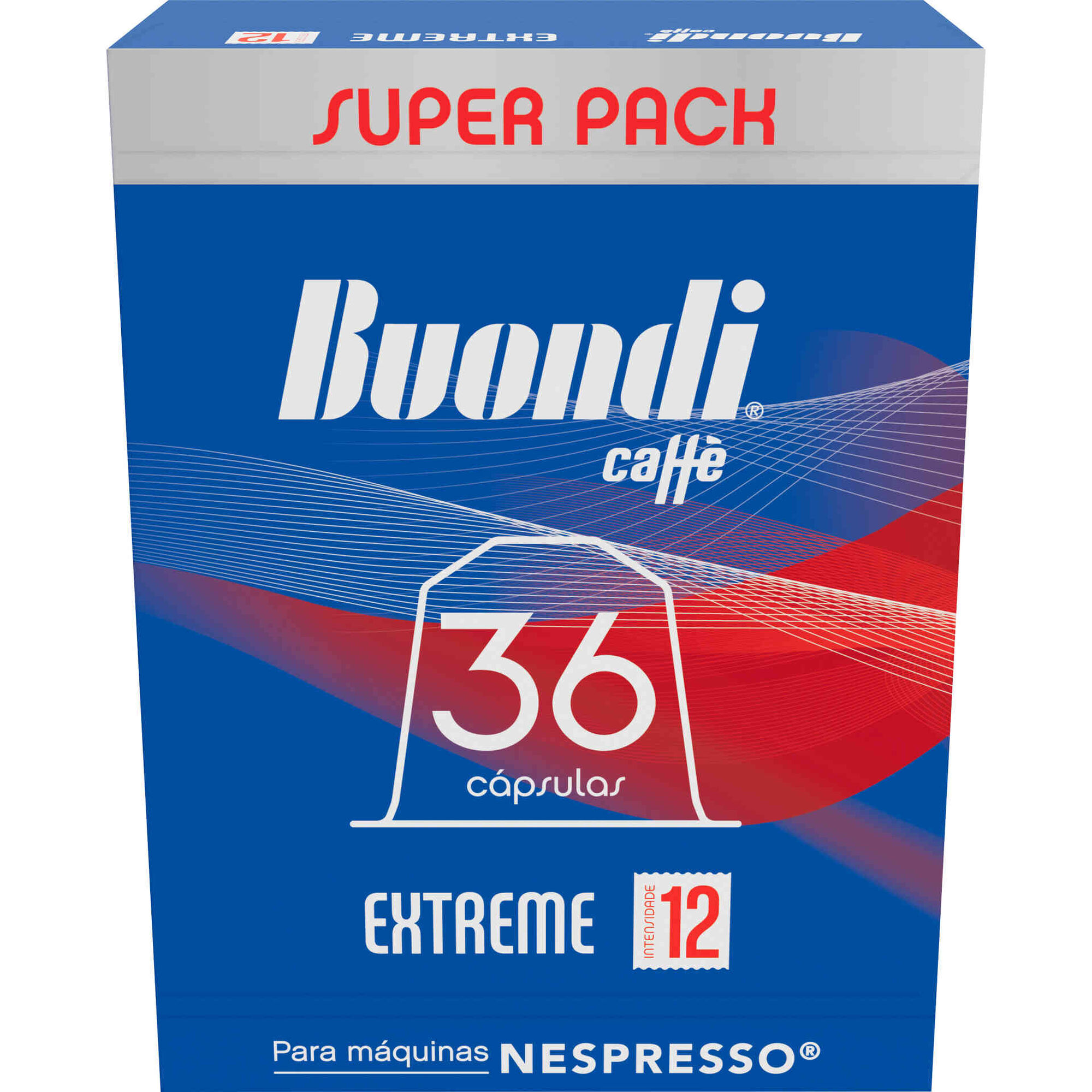 C&aacute;psulas de Caf&eacute; Extreme Int 12 Buondi