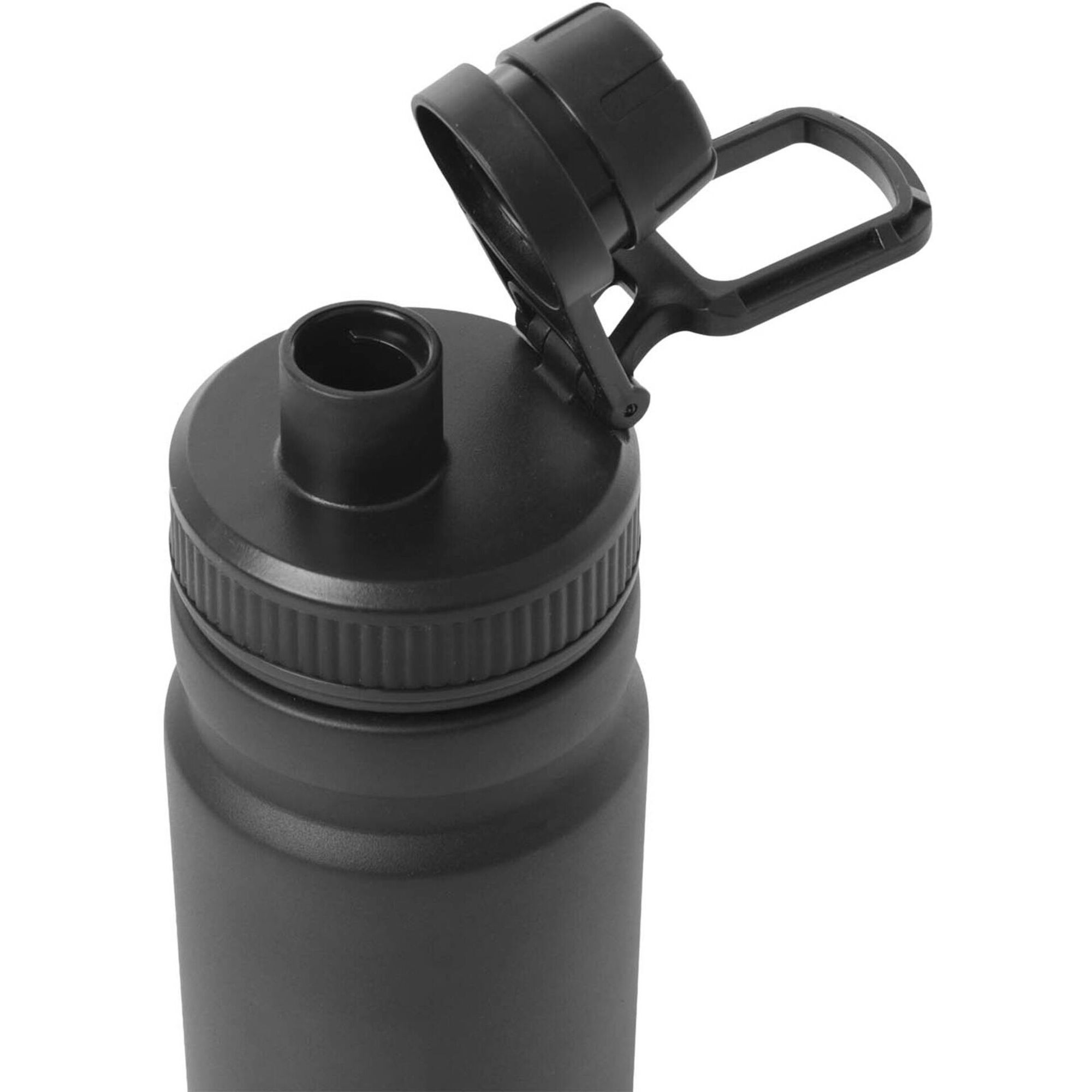 Garrafa T&eacute;rmica Inox 550ml Preta Totto