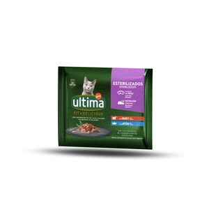 Comida Húmida para Gato Esterilizado Vaca Affinity Ultima