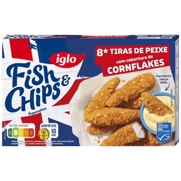 Tenders de Peixe Fish and Chips Iglo
