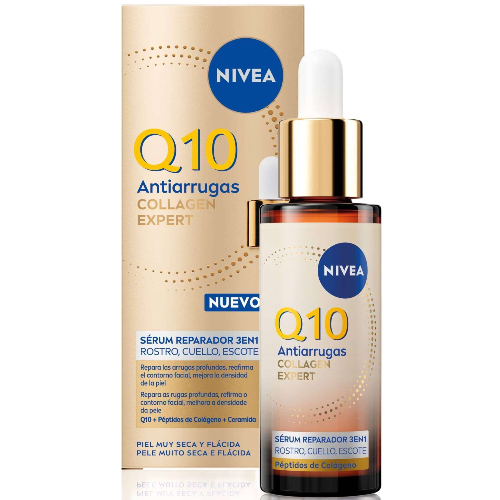 S&eacute;rum de Rosto Antirugas Q10 Collagen Expert Nivea