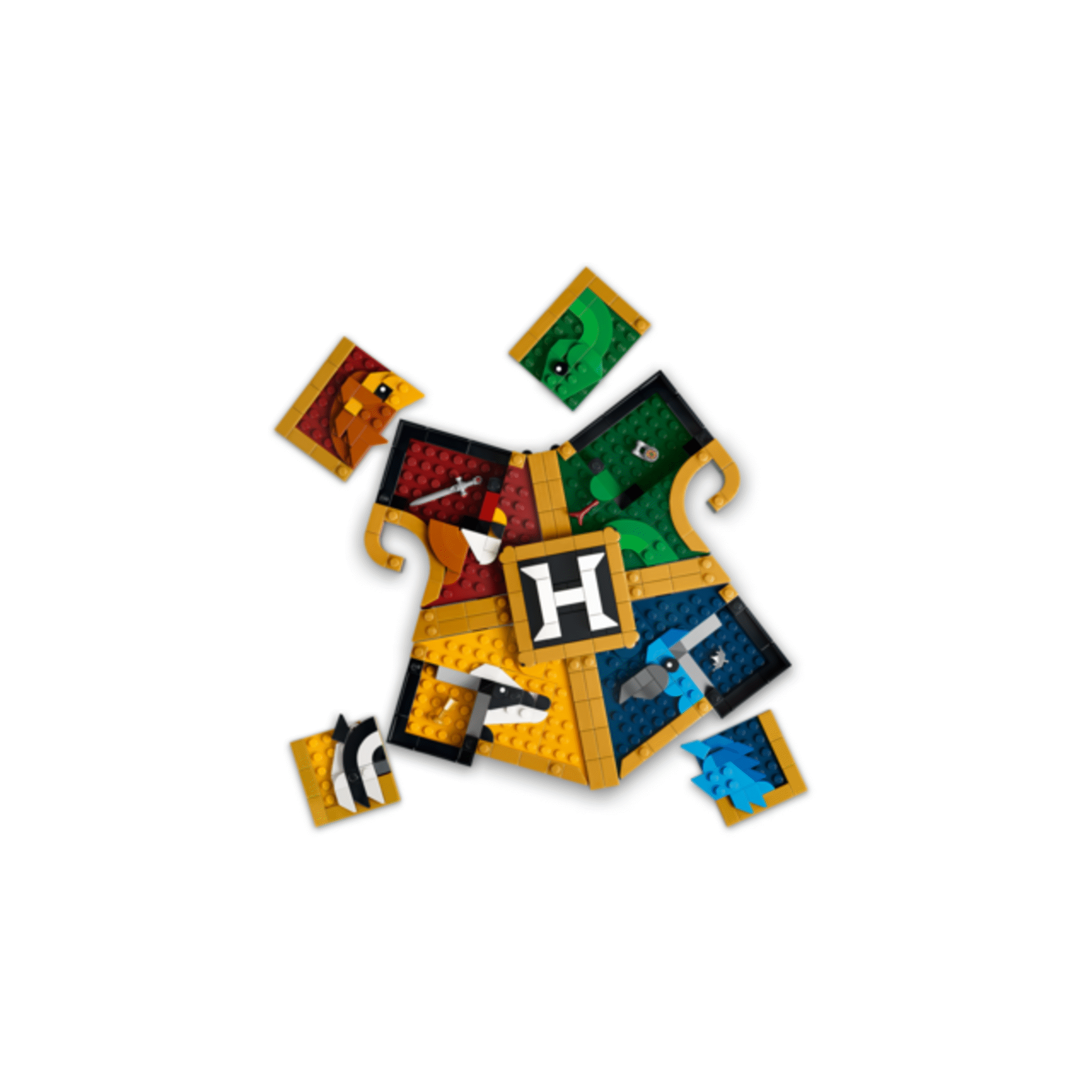 LEGO Harry Potter - Bras&atilde;o das Casas de Hogwarts - 76462