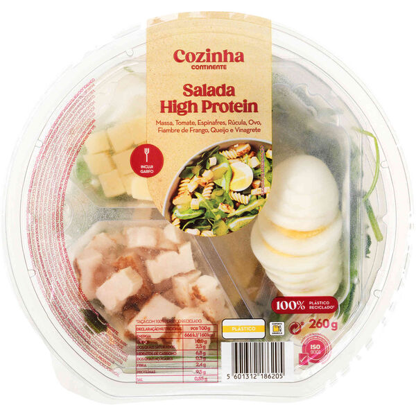 Salada High Protein Cozinha Continente