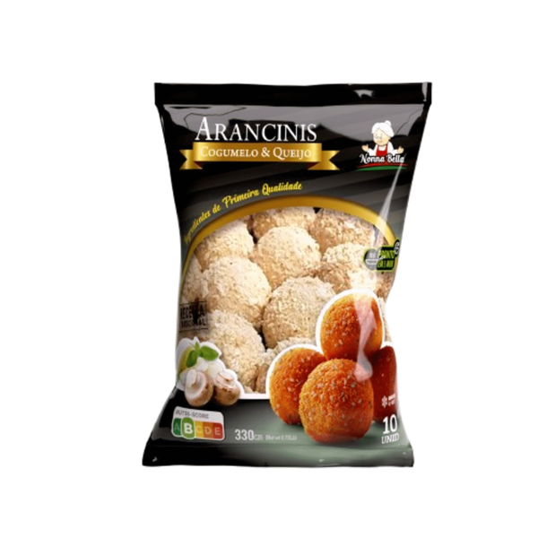 Arancinis Cogumelos e Queijo Nonna Bella