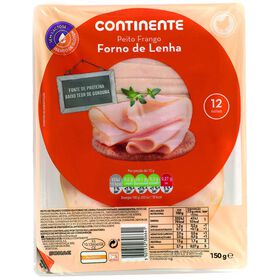 Fiambre de Peito de Frango Forno de Lenha Fatiado Fiambre de Peito de Frango Forno de Lenha Fatiado