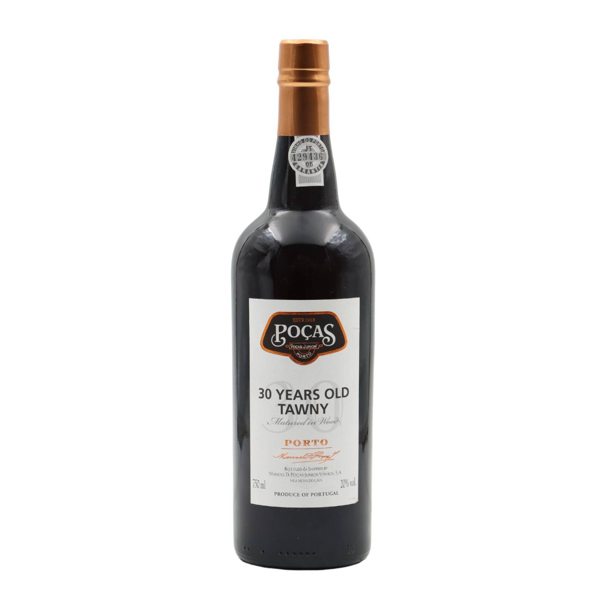 Poças 30 Anos Vinho Do Porto Tawny