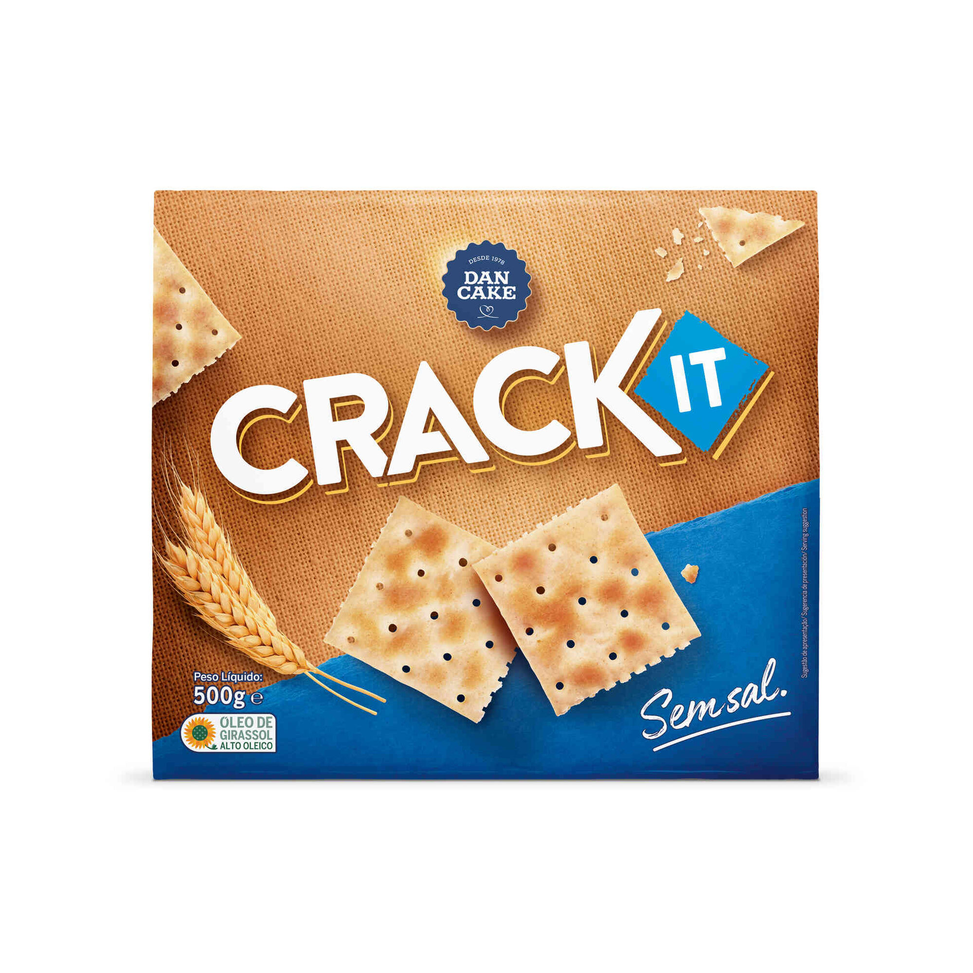 Cracker Integral sem Sal Crack It