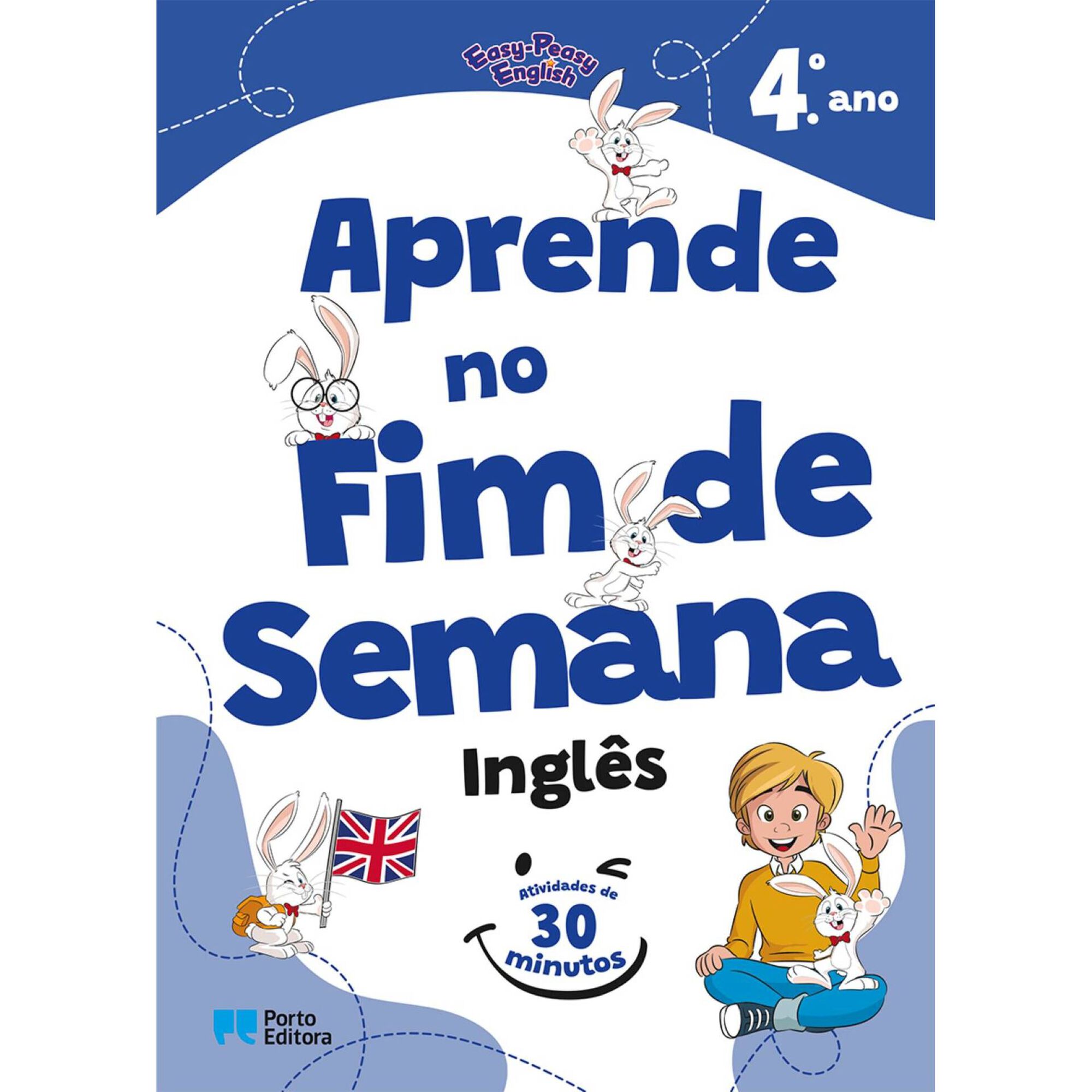 Easy-Peasy English - Aprende no Fim de Semana - Ingl&ecirc;s - 4.&ordm; Ano