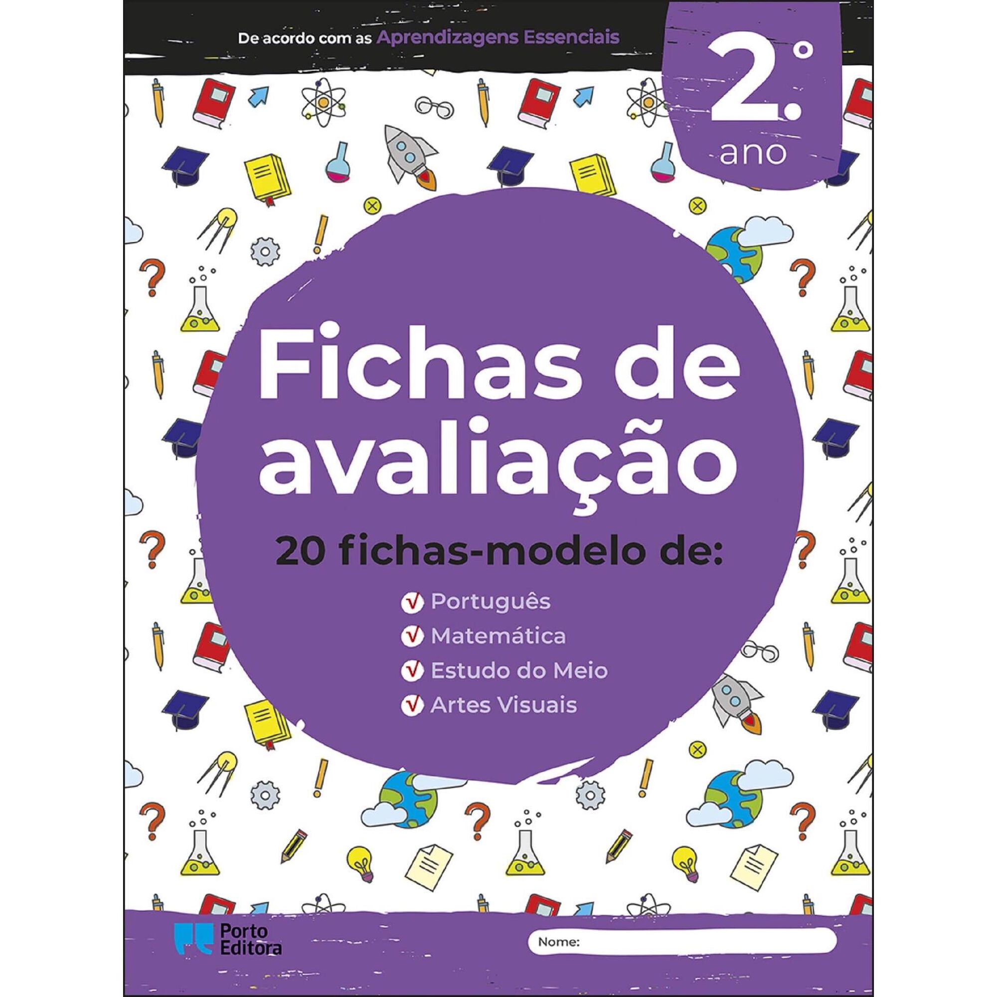 Fichas de avaliação - 2º Ano Fichas de avaliação - 2º Ano