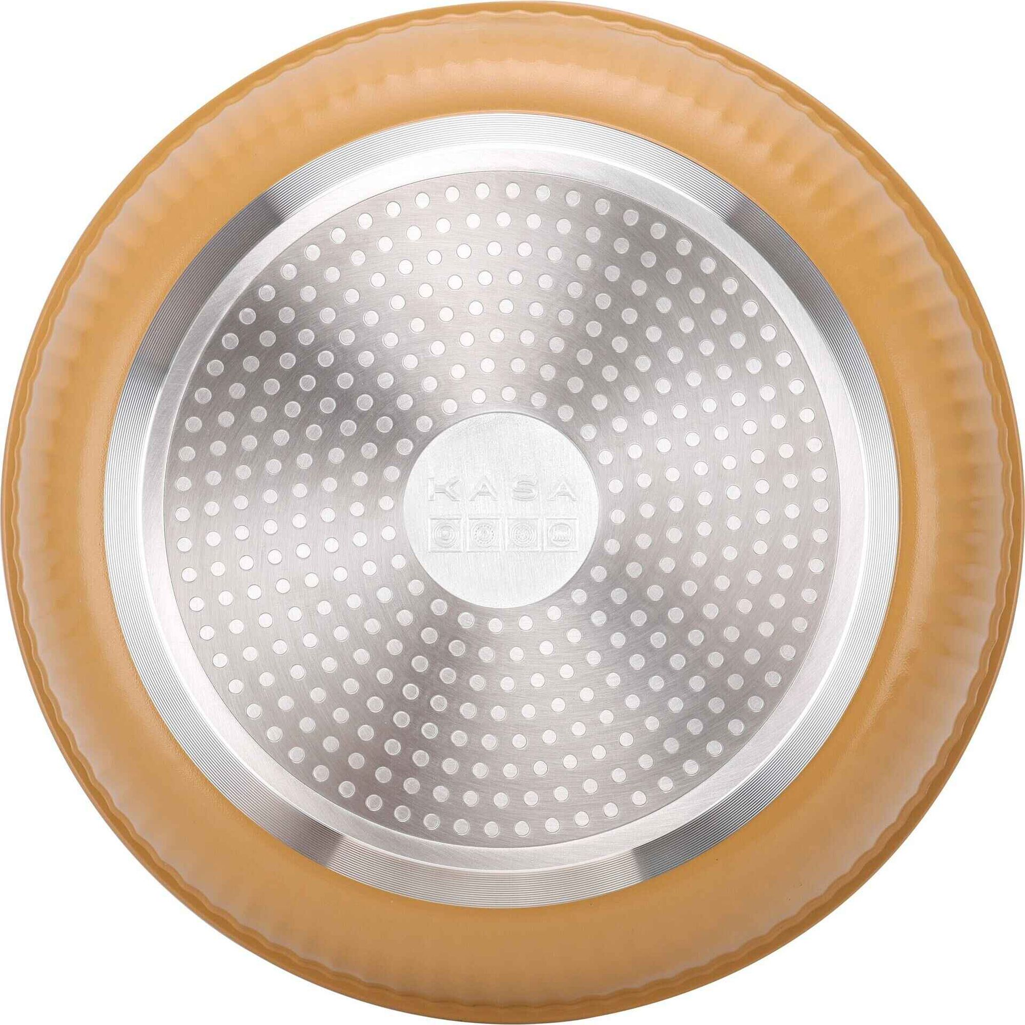 Frigideira Aluminio 26cm Amarela Candy