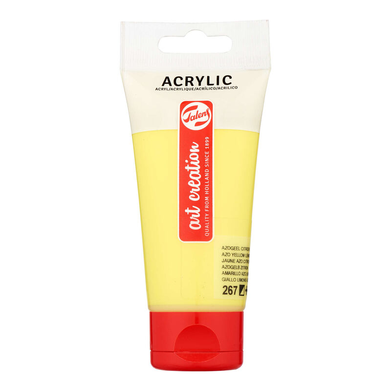Tinta Acrílica ArtCreation Amarelo Limão 75ml Talens