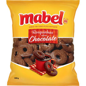 Biscoitos Roscas Chocolate Mabel