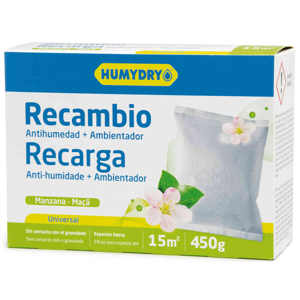 Recarga Desumidificador Maçã Humydry