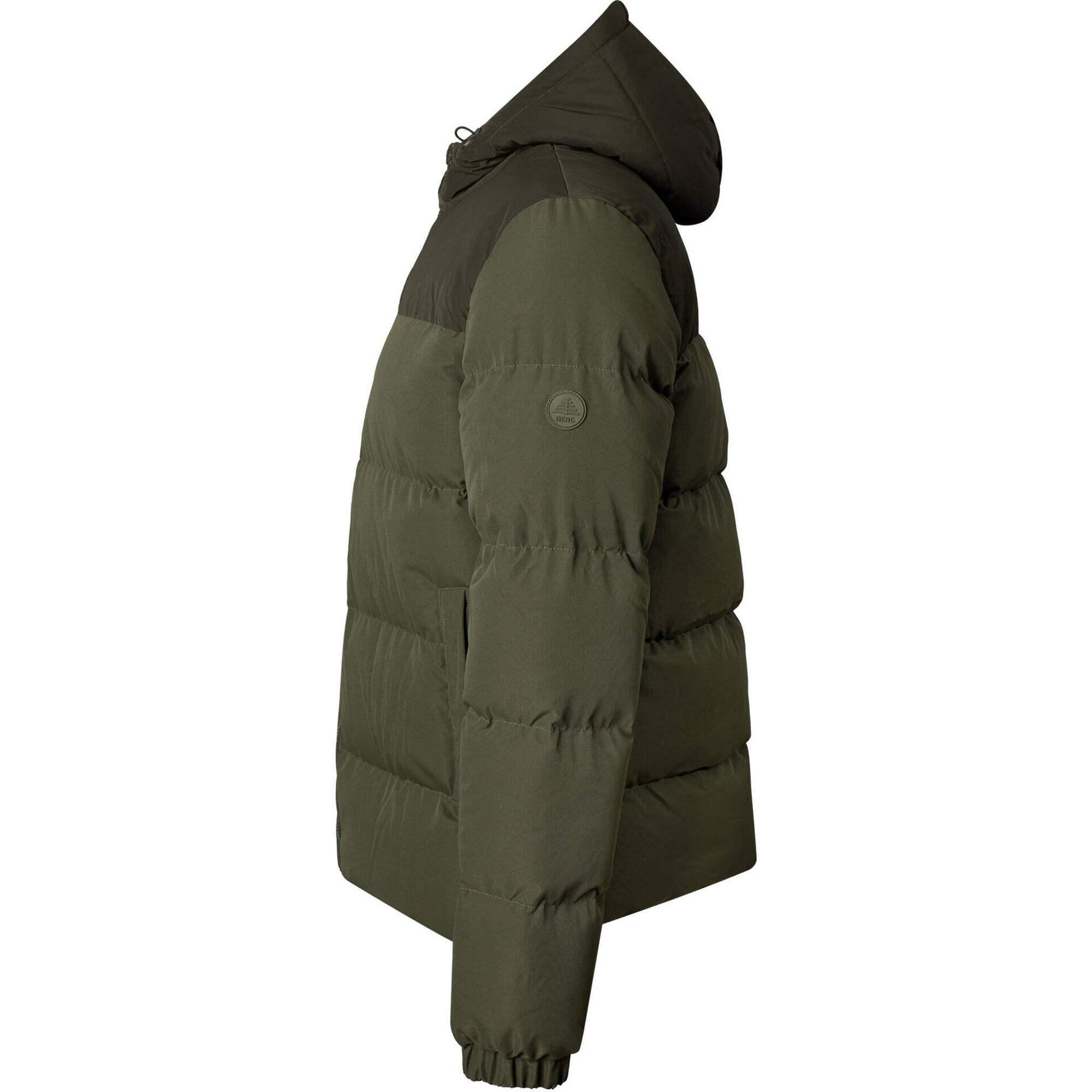 Casaco Puffer Homem Verde Escuro M