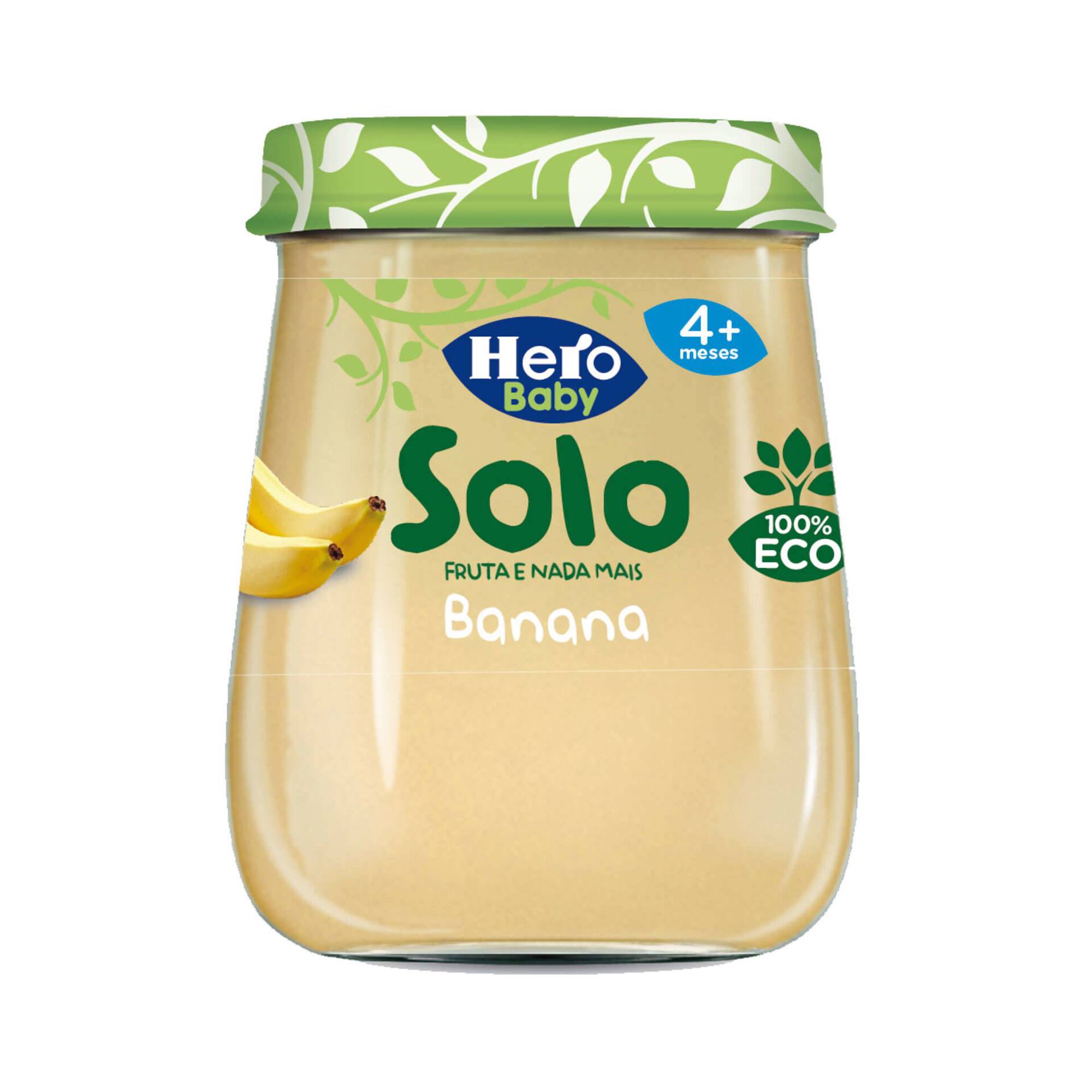 Boião de Fruta Banana Biológico +4 Meses Boião de Fruta Banana Biológico +4 Meses