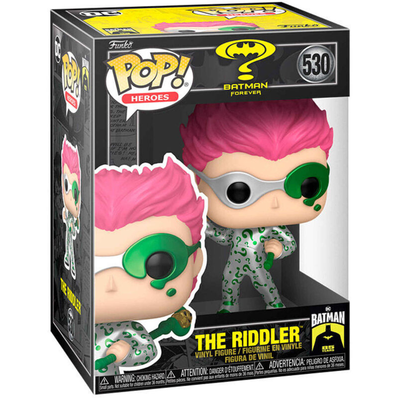 Funko - Figura Batman Forever - The Riddler (Metallic)