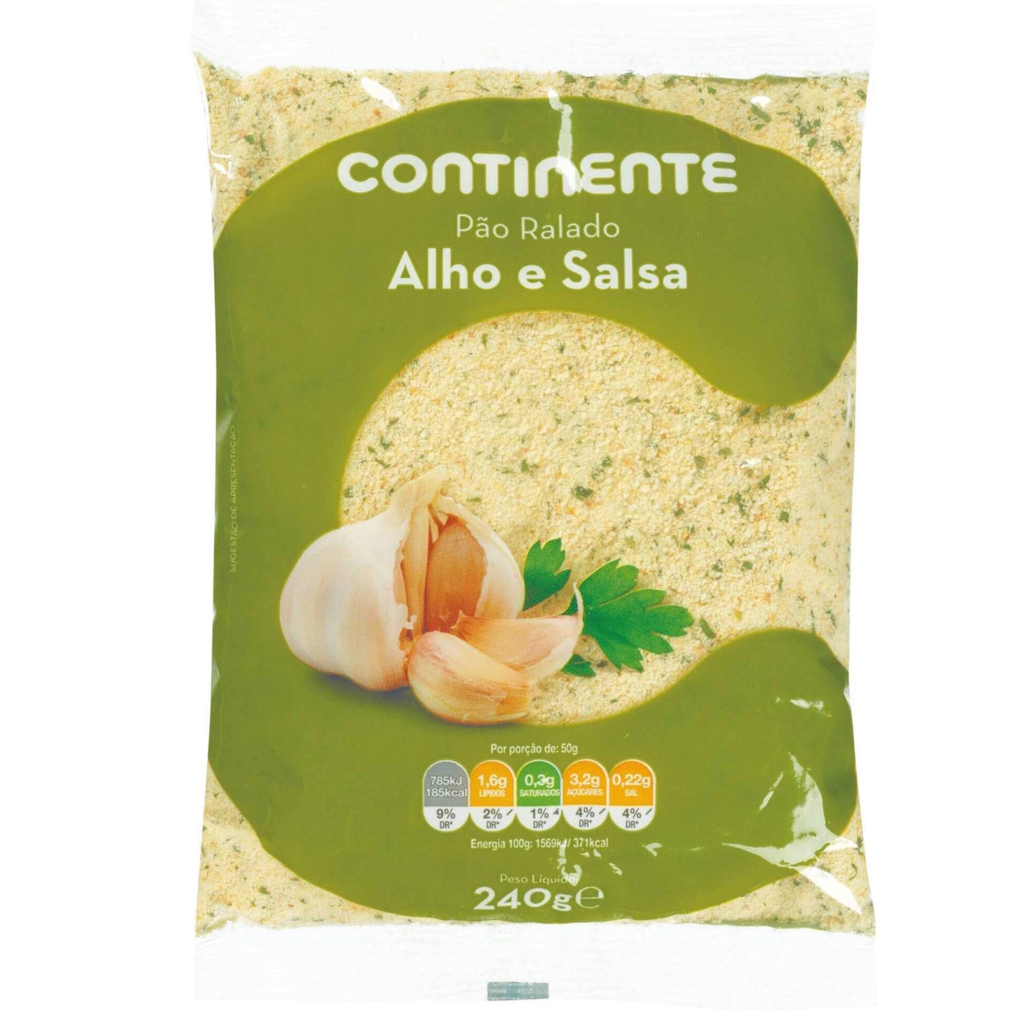 Pão Ralado de Alho e Salsa Pão Ralado de Alho e Salsa