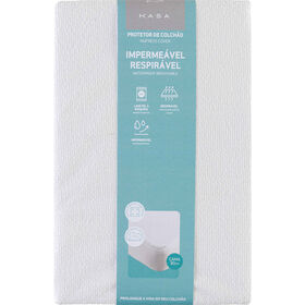 Protetor de Colch&atilde;o Imperme&aacute;vel e Respir&aacute;vel 90x200cm Kasa