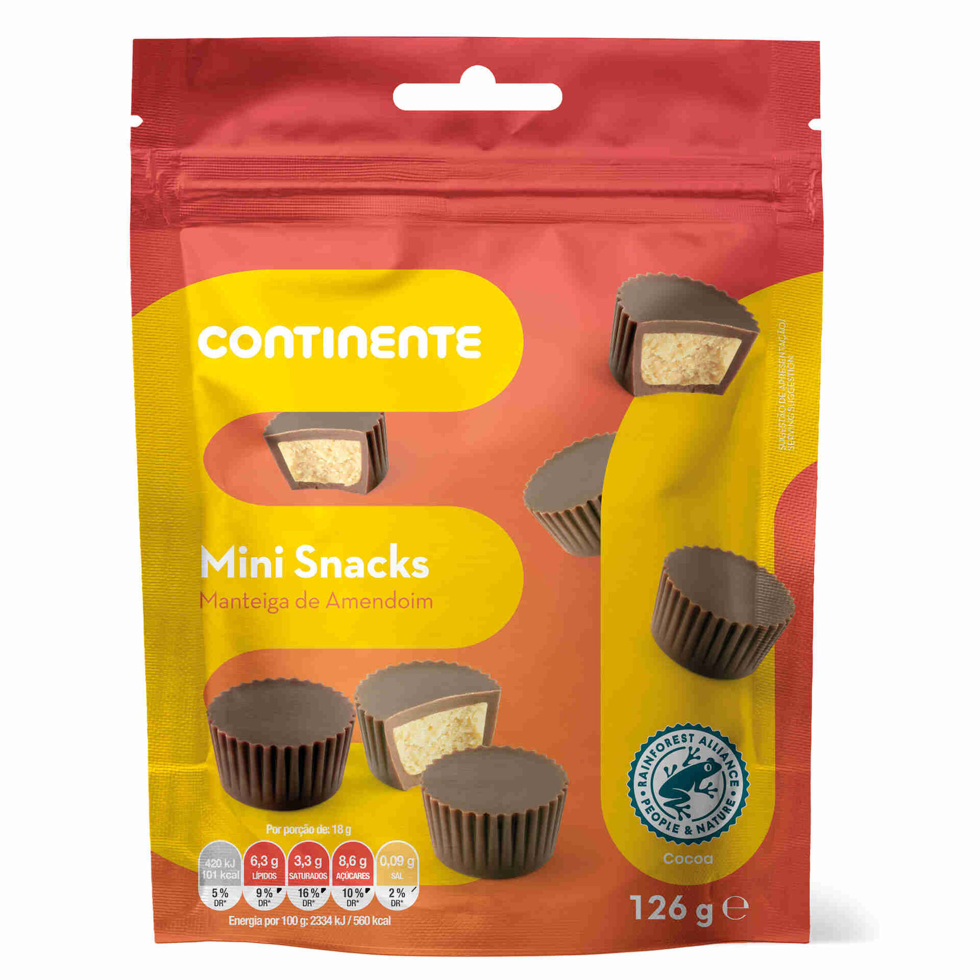 Snack Manteiga de Amendoim Mini