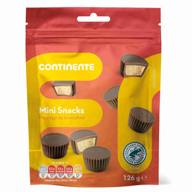 Snack Manteiga de Amendoim Mini Continente